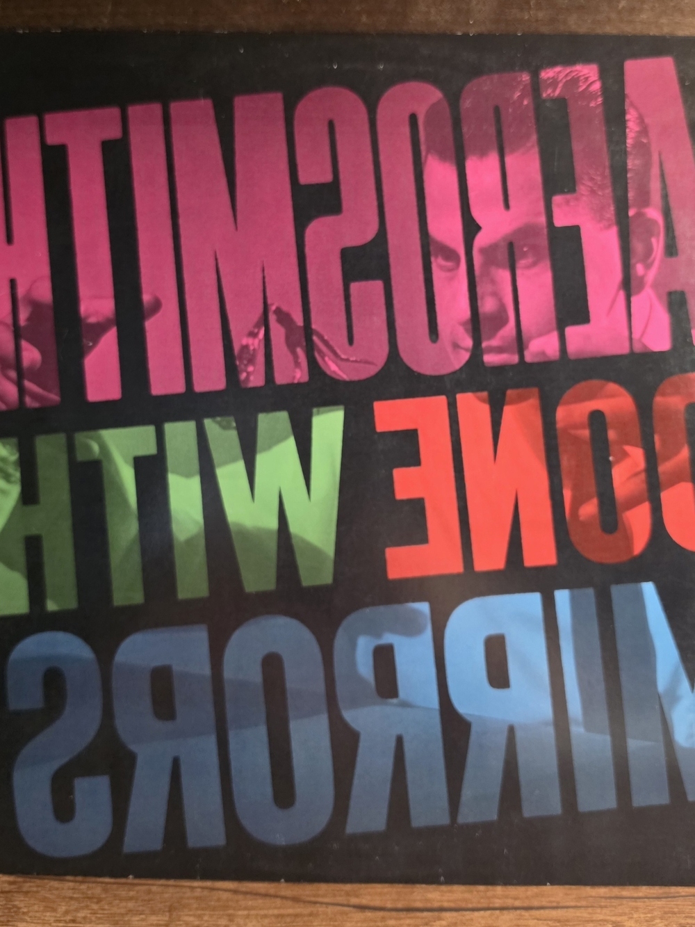 Aerosmith, Done with Mirror Vinyl Record 1985,Album